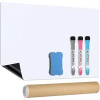 FELIXLEO Magnettafel Magnetische Whiteboard Folie 42×30 cm selbstklebend abwischbar, (1-tlg)
