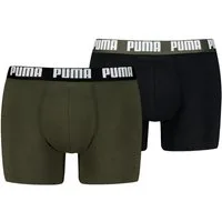 PUMA Boxershorts PUMA MEN EVERYDAY BASIC BOXERS 2P (2er Pack) mit Logobund