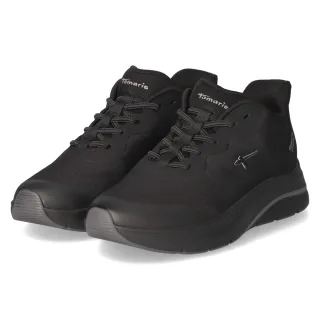 Tamaris Low Sneaker - Gr. 36 - Schwarz - Textil & Synthetik