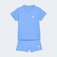 adidas Originals Trainingsanzug TEE SET (2-tlg), für Babys, zweiteiliges Set, aus Baumwolle