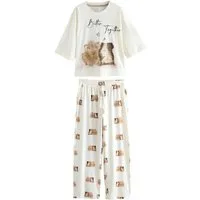 Next Pyjama Kurzärmeliger Baumwoll-Pyjama (2 tlg)