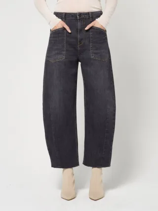 GANG Damen Jeans 94ODINA - o-shape fit detached black wash