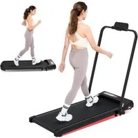 CITYSPORTS Laufband 1400W klappbares Laufband, 1–12 km/h, 2 HP, mit Fernbedienung, Komplett montiert, 6 % Steigung, mit Werkzeugsatz