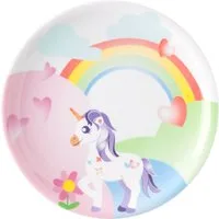 Seltmann Weiden Speiseteller Compact - Mein kleines Einhorn, (1 St), rund 25,5 cm