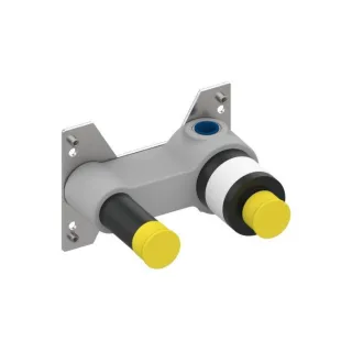 Keuco Grundkörper 59916000070 für 2 Loch Unterputzarmatur, Einbautiefe 70-100mm