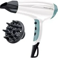 Remington Ionic-Haartrockner D5216 Shine Therapy Ionen 2300W Stylingdüse Diffusor weiß