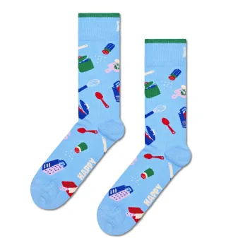 happy socks - Cooking Sock Blau - Gr. - 38