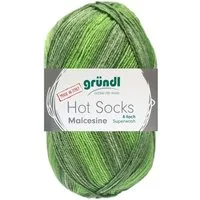 Gründl 100 Gramm Gründl Hot Socks Malcesine 4-fach Farbauswahl Häkelwolle
