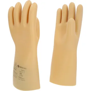 KS TOOLS Elektriker-Schutzhandschuh mit Schutzisolierung. weiß weiß 12 - 117.0065