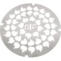 Grillpeter Grillrost Grillpeter Grillrost mit Öffner für Feuerplatte Feuertonne Edelstahl