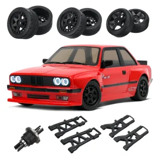 HNR H9803 Werewolf 1/10 RC Car Parts Differential Assembly Front Rear Drift Tires Wheels Front Rear Suspension Lower Arm