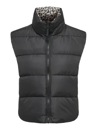 ONLY CARMAKOMA - CARNEWTAMMY REVERSIBLE VEST OTW Black - Gr. - 44