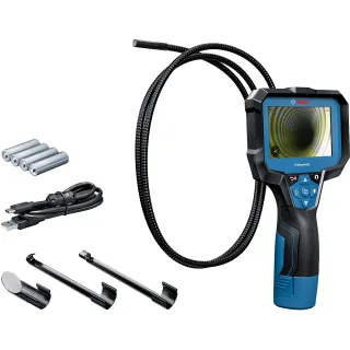 Bosch Inspektionskamera GIC 12V-4-23 C, 4 x 1.5 V-LR6-Batterie , Akku-Adapter - 0601241500