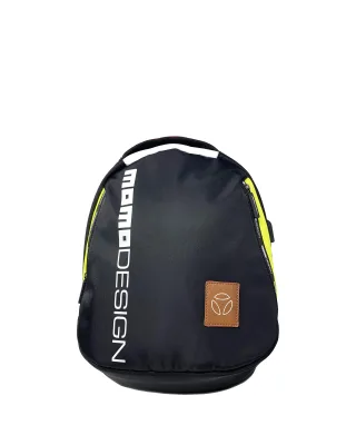 Momo Design Rucksack BLACK AND COGNAC