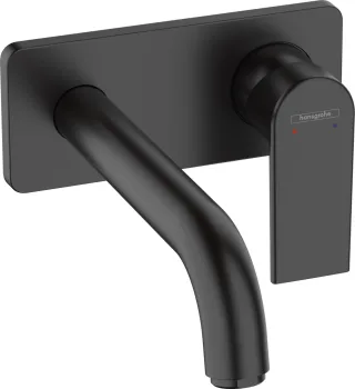 Hansgrohe 2-Loch Waschtischmischer Unterputz Vernis Shape F-Set mattschwarz, 71578670 71578670