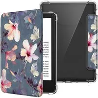 Fintie E-Reader-Hülle für 6" Kindle (11. Generation)–2024/2022, Clear Weich TPU Schutzhülle, mit Auto Sleep/Wake für 6 Zoll Kindle Basic 2024
