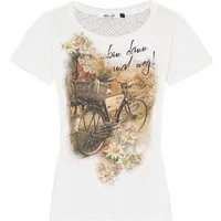 Hangowear Trachtenshirt Trachtenshirt Damen - FREDERIKE - offweiß