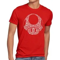 style3 T-Shirt Super Toad mario videospiel konsole super world game boy n64 snes