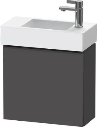 Duravit D-Neo Waschtischunterbau wandhängend Graphit Matt 484x222x440 mm - DE4219LBD490000 DE4219LBD490000