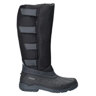Cotswold Womens/Ladies Kemble Kniehohe Gummistiefel (Schwarz)