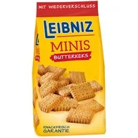 LEIBNIZ Kekse, Leibniz Minis Butterkeks mit Wiederverschluss Knackfrisch 150g