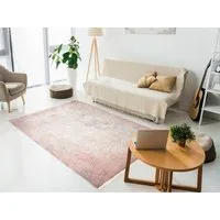 OCI DIE TEPPICHMARKE Teppich TOP SABINA, rechteckig, Höhe: 7 mm, 3-D Hoch Tief Optik, mit Fransen, Wohnzimmer