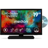 Medion® MD819001 LCD-LED Fernseher (47 cm/19 Zoll, 720p HD Ready, Pay-TV, 60Hz, E8192501)