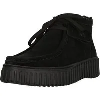 Clarks Torhill Moss Schnürschuh mit gerippter Laufsohle