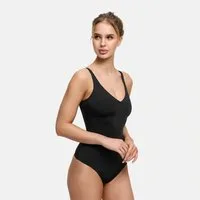 cfab (creamy fabrics) Shaping-Body Shiny Sculpting String-Body-Schwarz-XL (1-tlg)