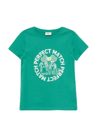 s.Oliver - T-Shirt grün - Gr. - 122
