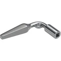 BASI Steckschloss Vierkantschlüssel (Packung), Außen-Vierkant 6-10 mm, Zinkgussdruck, vernickelt, Länge 67 mm