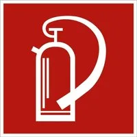 König Werbeanlagen Hinweisschild Aufkleber Feuerlöscher gemäß ASR A1.3 / BGV A8 Folie selbstklebend 10