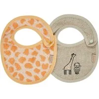 Sterntaler® Lätzchen Doppelpack Safari, (Set, 2-St)