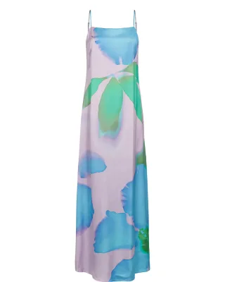 Nümph - Maxikleid - Nusunlee pink - Gr. - 38