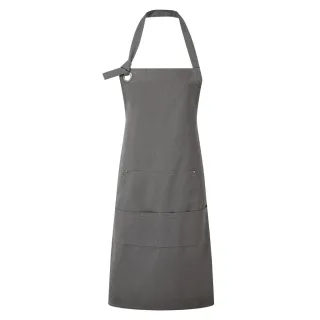 Premier Calibre Taschenschürze aus schwerem Canvas (Dunkelgrau)