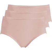 Pompadour Taillenslip 3er Pack Damen Taillenslip Intime (Packung, 3-St) Zwickel