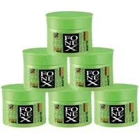 Fonex Cosmetics Haarwachs Fonex Styling Wax Matte Look 6er Set je 100ml (600ml)