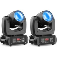 ZonQoonz Discolicht 120W Moving-Head-Scheinwerfer mit Lichtmuster für Hochzeiten Partys