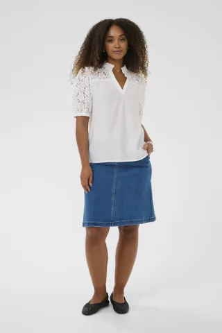 Kurzarm-Bluse CRLiselin Kurzarm-Bluse Regular fit