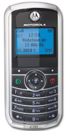 Motorola C121 silber