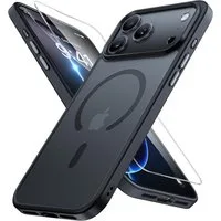 MSM Handyhülle Hülle + 2X Schutzglas für iPhone 17 Pro / 17 Pro Max MagSafe Schwarz