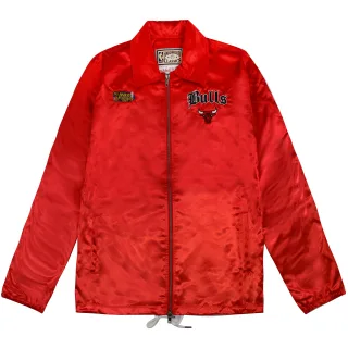 Mitchell & Ness Chicago Bulls NBA Old English Faded Satinjacke