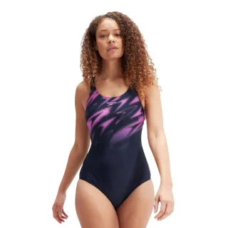 Speedo - "Hyper Boom" Badeanzug für Damen (Marine/Pink)