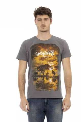 Wildlife Safari T-Shirt mit kurzen Ärmeln Grafiktee