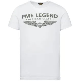 PME Legend - R-neck Single Jersey SS T-shirt bright white - Gr. - XXXL