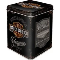 Nostalgic-Art Teedose Teedose Vorratsdose Gewürzdose - Harley-Davidson Genuine Logo