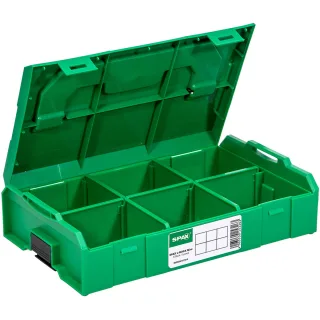 SPAX L-Boxx Koffer Kunststoff Mini, leer, mit Einsätzen - 5000009167019