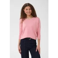 Saint Tropez Rundhalspullover A2561, MilaSZ R-Neck Viskosemischung, Casual fit