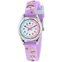 Tikkers Quarzuhr Tikkers Time Teacher Rainbow, (Set)