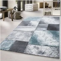 Ayyildiz Teppiche Teppich Hawaii 1710, rechteckig, Läufer, handgearbeiteter Konturenschnitt, Kurzflor, Wohnzimmer